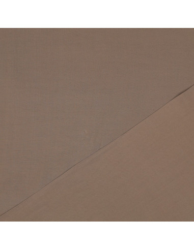 Viscose unie Radiance, taupe