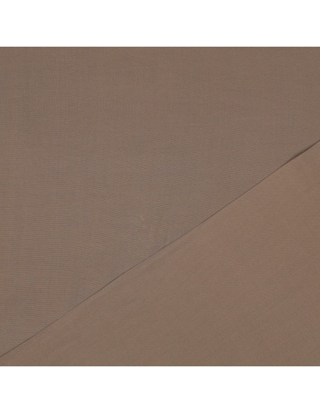 Viscose unie Radiance, taupe