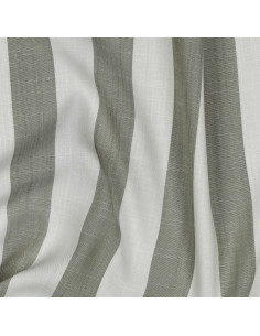 Viscose jacquard, rayures larges, vert 2