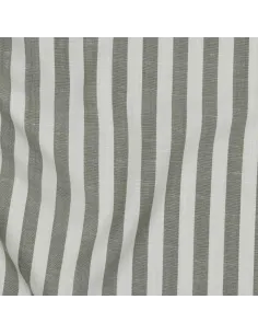 Tissu, Jacquard Rayures, Vert, Laize 145 cm, 100% Viscose 180g/m² 2