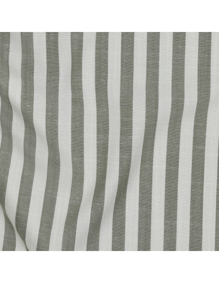 Viscose jacquard, rayures moyennes, vert