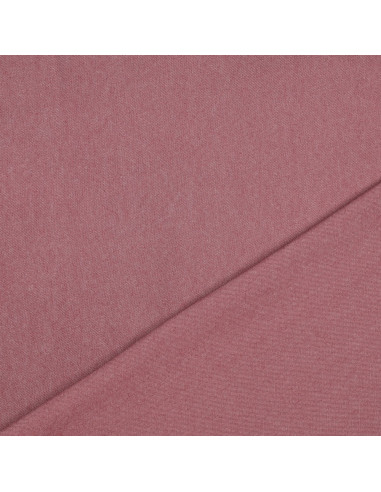 Tissu, Denim Stretch, Bois de Rose, Laize 150 cm, 65% Coton 270g/m²