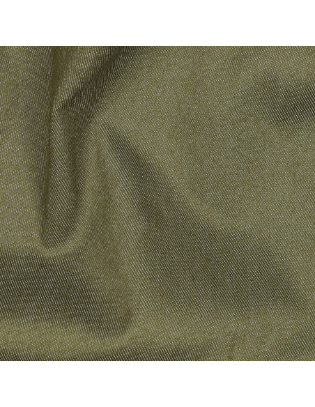 Tissu, Denim Stretch, Vert Olive, Laize 150 cm, 65% Coton 270g/m²