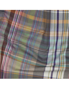 Jacquard coton, carreaux 2