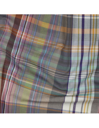 Jacquard coton, carreaux