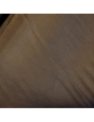 Tissu, Doublure Pongé Antistatique, Marron, Laize 150 cm, 100% Acétate