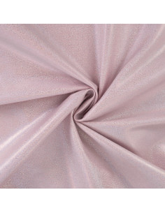 Jean stretch, denim pailleté, rose