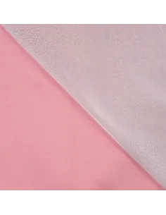 Tissu, Denim Stretch Pailleté, Rose Multicolore, Laize 140 cm, 90% Coton 260g/m² 2