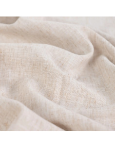 Toile souple lin coton viscose, chiné naturel 2