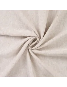 Tissu, Toile Chinée Souple, Naturel, Laize 140 cm, 55% Lin 25% Coton 20% Viscose 165g/m²