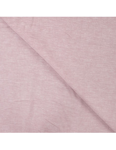 Toile souple lin coton viscose, rose 2