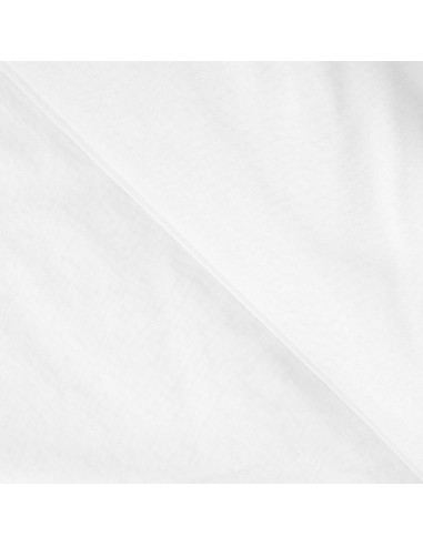 Tissu, Tulle Souple Pailleté "Voile de Mariée", Blanc Argenté, Laize 160 cm, Polyamide 15g/m²