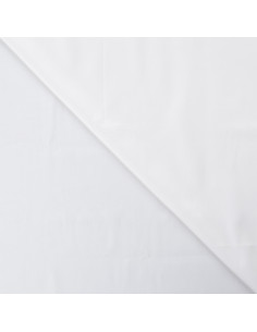 Satin de coton uni, blanc 2