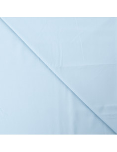 Satin de coton uni, bleu clair 2