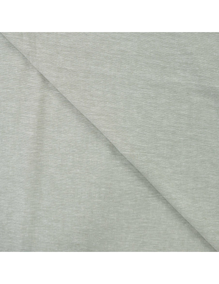 Toile souple lin coton viscose, vert