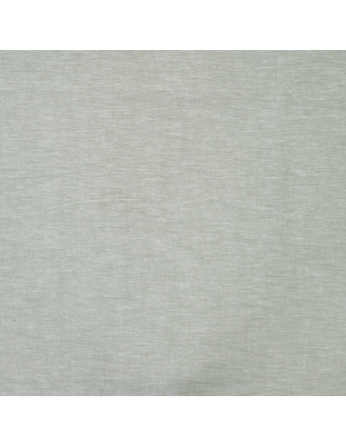 Tissu, Toile Souple Chinée, Vert, Laize 140 cm, Lin Coton Viscose 165g/m²