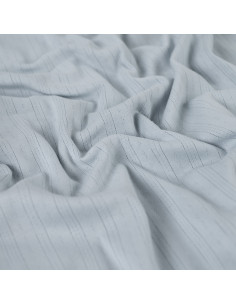 Jersey ajouré de luxe, bleu clair 2