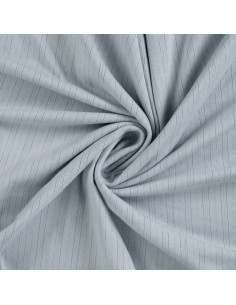 Jersey ajouré de luxe, bleu clair