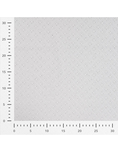 Tissu, Broderie Anglaise Fleurie, Blanc Pur, Laize 130 cm, 100% Coton 140g/m²