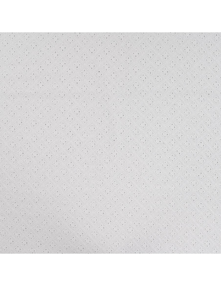 Tissu, Broderie Anglaise Fleurie, Blanc Pur, Laize 130 cm, 100% Coton 140g/m²