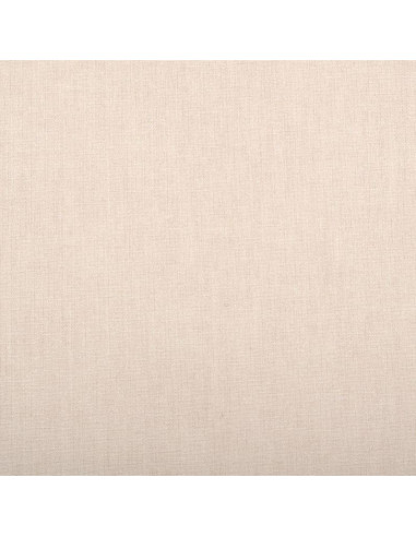 Coton enduit, uni, légèrement glacé, champagne