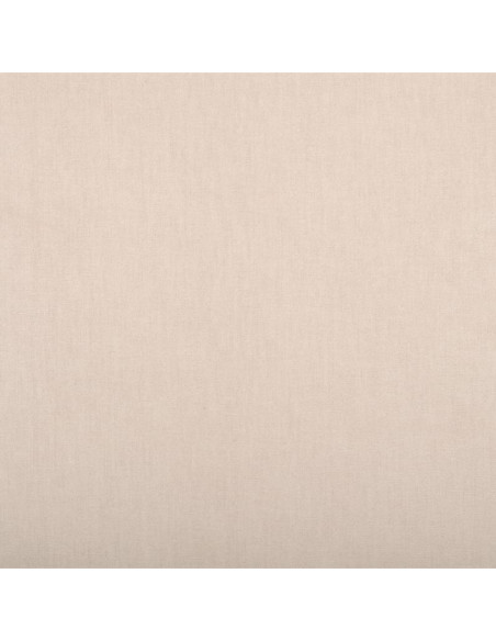 Coton enduit, uni, légèrement glacé, champagne