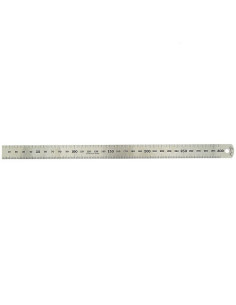 Réglet métal pour couture, 30cm