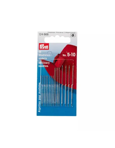 Aiguilles pour modistes Prym No. 5-10 | Zephyr Tissus
