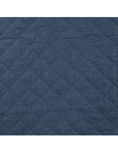 Matelassé chambray, uni 2
