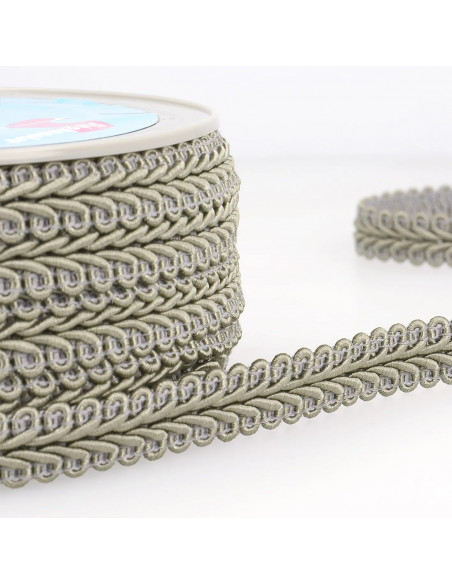 Galon style Chanel, gris clair