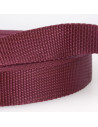 Sangle pp, 30mm, bordeaux/lie de vin