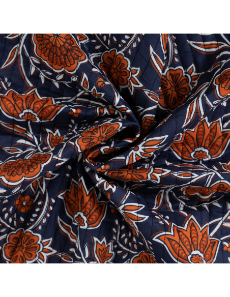 Matelassé fleurs, ethnique