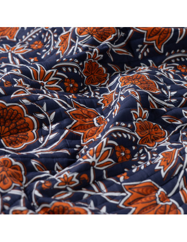Matelassé fleurs, ethnique
