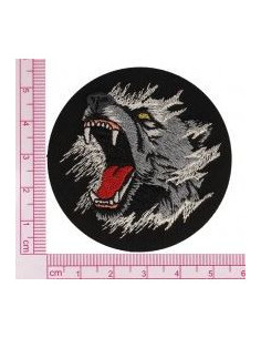 Ecusson thermocollant, loup