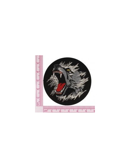 Ecusson thermocollant, loup
