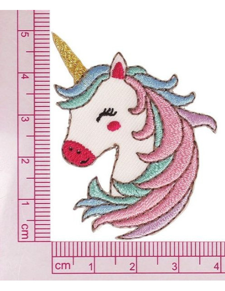 Ecusson thermocollant, licorne