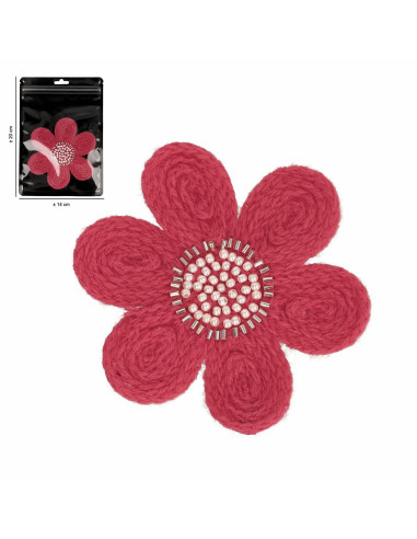 Ecusson à coudre, fleur