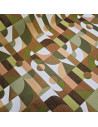 Tissu jacquard Abstract, bronze