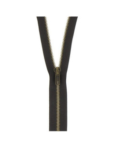 Fermeture à glissière, Non-séparable, Métal, N° 5, 10 cm