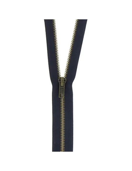 Fermeture à glissière, Non-séparable, Métal, N° 5, 12 cm