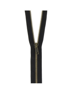 Fermeture à glissière, Non-séparable, Métal, N° 5, 15 cm