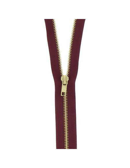 Fermeture à glissière, Non-séparable, Métal, N° 5, 18 cm