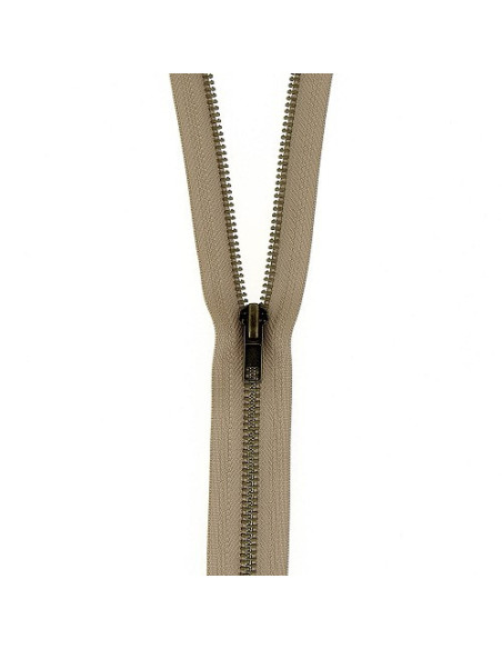 Fermeture à glissière, Non-séparable, Métal, N° 5, 18 cm