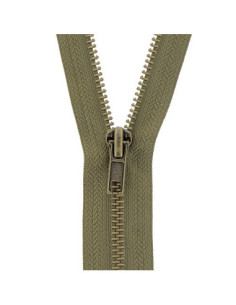 Fermeture à glissière, Séparable, Métal, N° 5, 45 cm