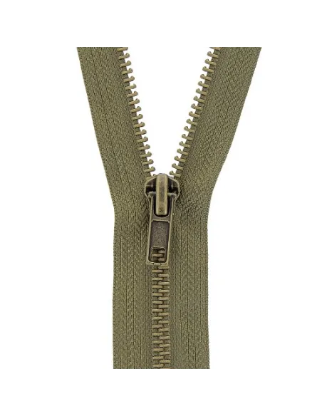 Fermeture à glissière, Séparable, Métal, N° 5, 45 cm