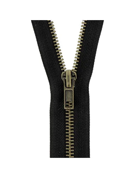 Fermeture à glissière, Séparable, Métal, N° 5, 45 cm
