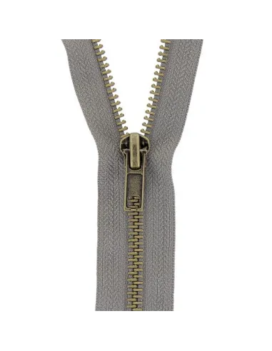 Fermeture à glissière, Séparable, Métal, N° 5, 65 cm