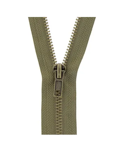 Fermeture à glissière, Séparable, Métal, N° 5, 70 cm