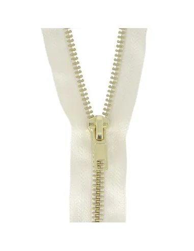 Fermeture à glissière, Séparable, Métal, N° 5, 70 cm