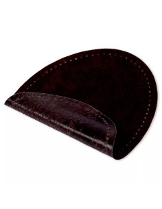 Renforts imitation daim, thermocollant, 9,5 x 14,5 cm, brun foncé 2